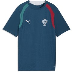 Puma Kids Portugal Training Shirt World Cup 2026 Green/Silver