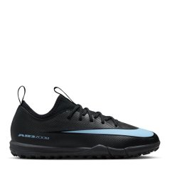 Nike Zoom Mercurial Vapor 16 Academy Juniors Astro Turf Football Boots Black/Blue
