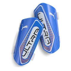 Puma Ultra Light Strap Shin Guards Blue/White