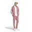 adidas Basic 3 - Stripes Tricot Tracksuit Crimson