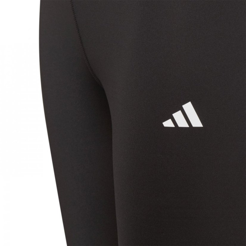 adidas TechFit Tights Junior Girls Black/White