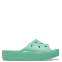 Crocs Women's Classic Sliders Jade Stone