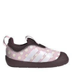 adidas Kids' Monofit Minnie I Slip on Trainers Clear Pink/Ftwr