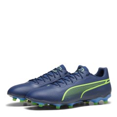 Puma King Pro Fg/Ag Firm Ground Football Boots Boys Persian Blue