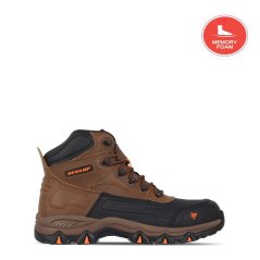 Dunlop Tulsa Safety Boots Brown