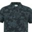 Firetrap All-Over Print Polo Top Mens Black