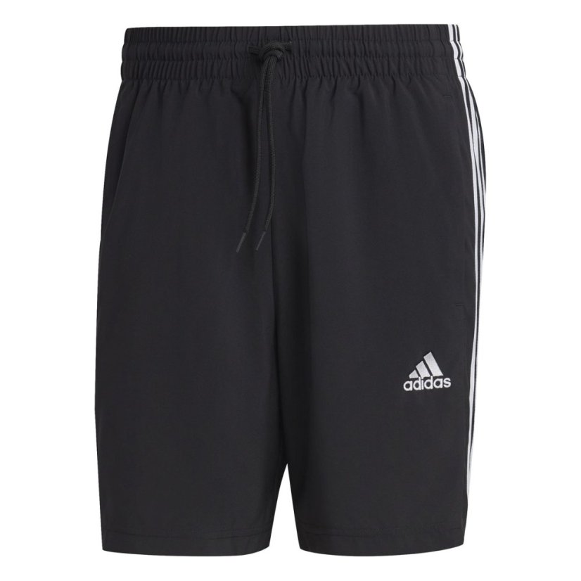 adidas Essentials 3-Stripes Shorts BLACK/WHITE