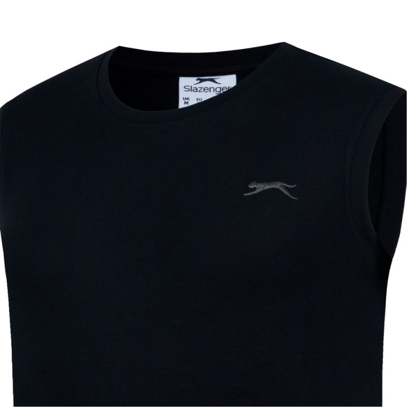 Slazenger Mens Vest Black
