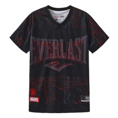 Everlast Spiderman Sports T-Shirt Juniors Black