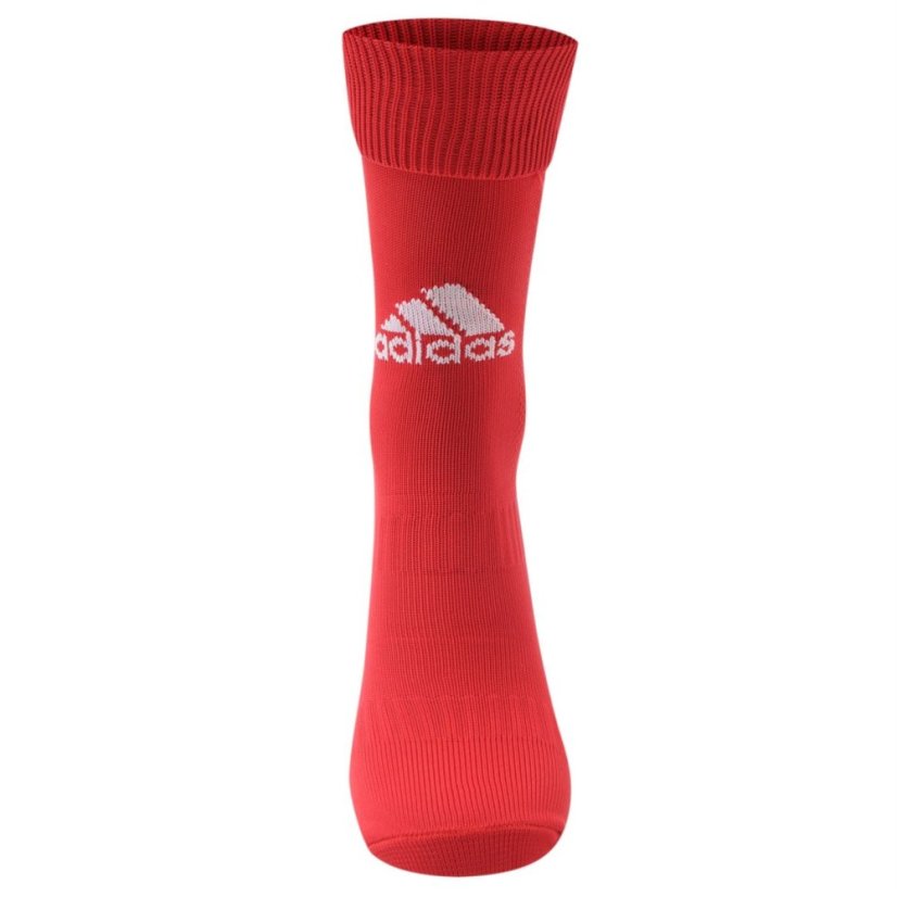 adidas Santos Football Socks Junior Red/White