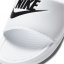 Nike One Womens Slides White/Black