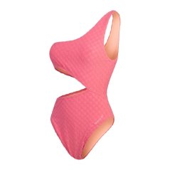 Speedo Women's Ty C Out One Piece Swimsuit Light Pink