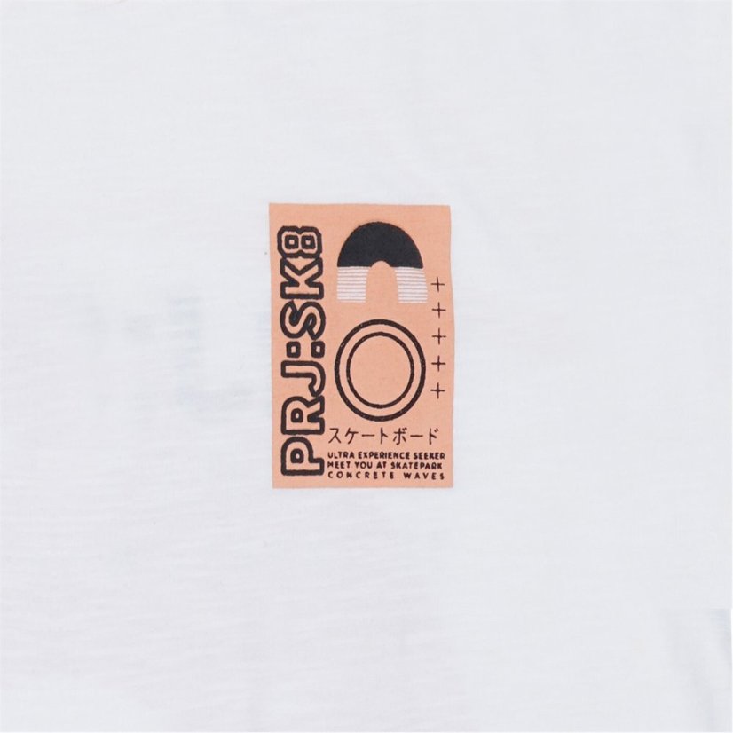 Firetrap Kids' Regular Fit T-Shirt White/Multi