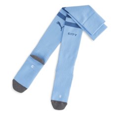 Puma Team Mcfc Striped Socks Replica Football Sock Mens Team Light B