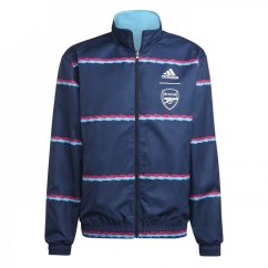 adidas Arsenal Anthem Jacket 2022 2023 Adults Light Blue