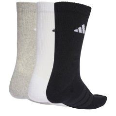 adidas Cushioned Crew Socks 3 Pack MegGreyHtr
