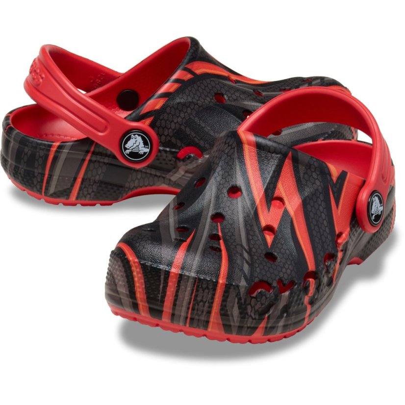 Crocs Baya Clogs Childrens Black Multi