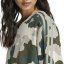 adidas Essentials 3-Stripes Camo-Print Cropped Sweatshirt Silver Pebble