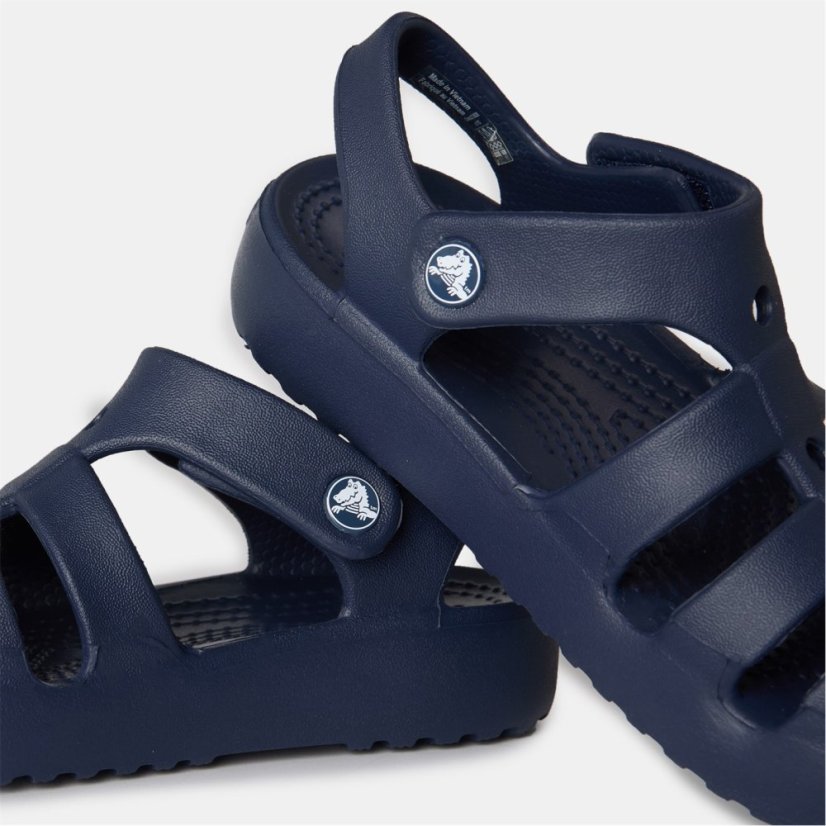 Crocs Unisex Kids' Fisherman Flat Sandals Navy
