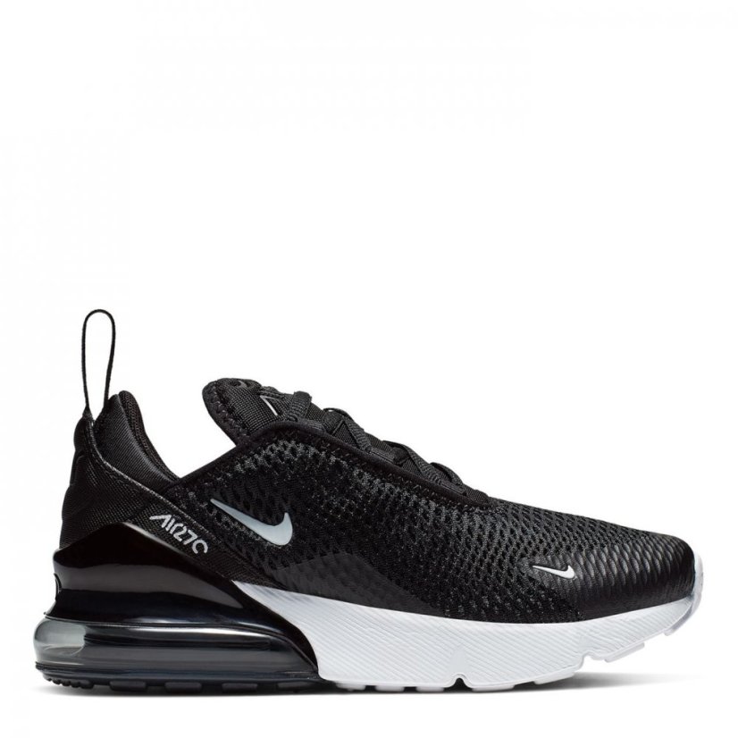Nike Air Max 270 Childrens Trainers Black/White