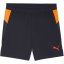 Puma Individual Cup Shorts Juniors Navy/Orange
