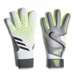 adidas Predator Pro Goalkeeper Gloves Adults White/Lemon