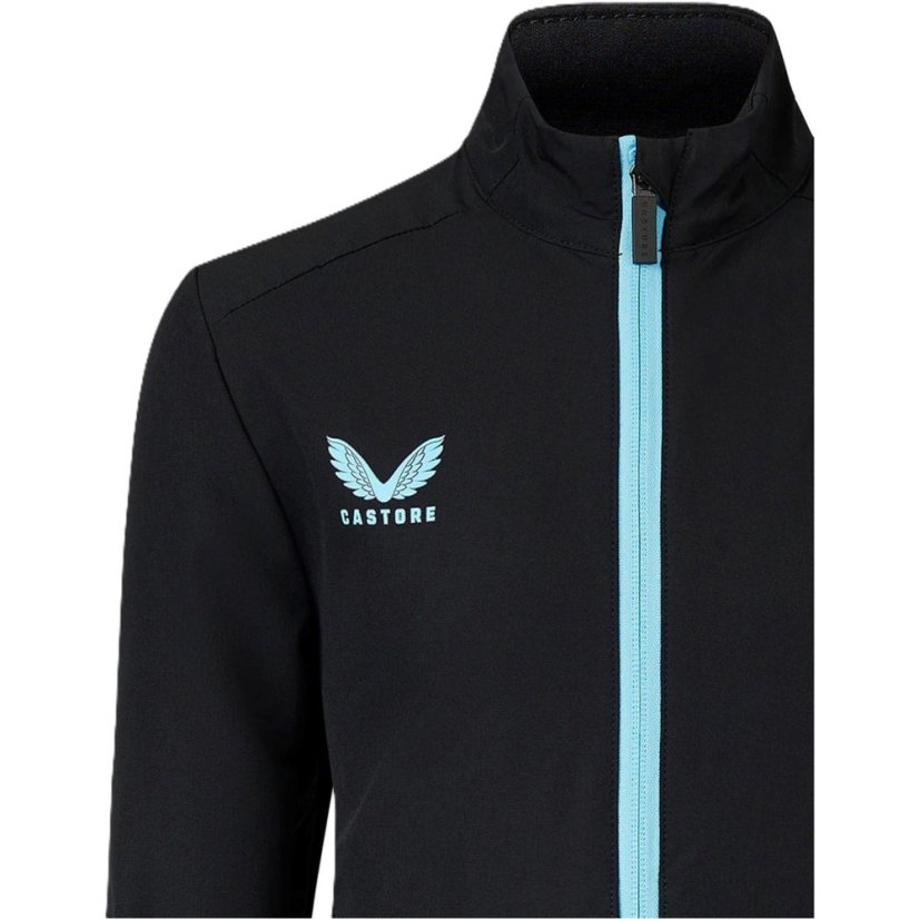 Castore Unisex Kids' Licensed Rain Anorak Jacket Brilliant White