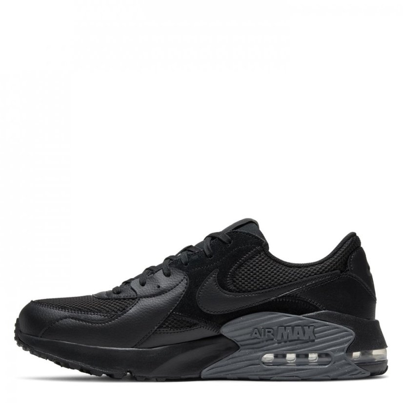 Nike Mens Air Max Excee Trainers Black/Black/Gry