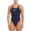 Nike Swim HydraStrong 3D Swoosh Swimsuit. Midnight Navy