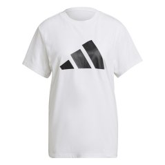 adidas Future Icons Logo Graphic T-Shirt White