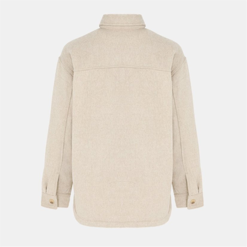 Miso Wool Shirt Ladies Light Beige