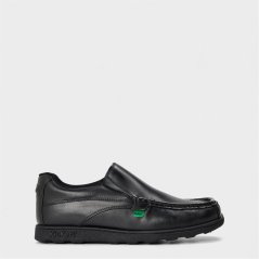 Kickers Fragma Slip-On Moc Toe Formal Shoes Black
