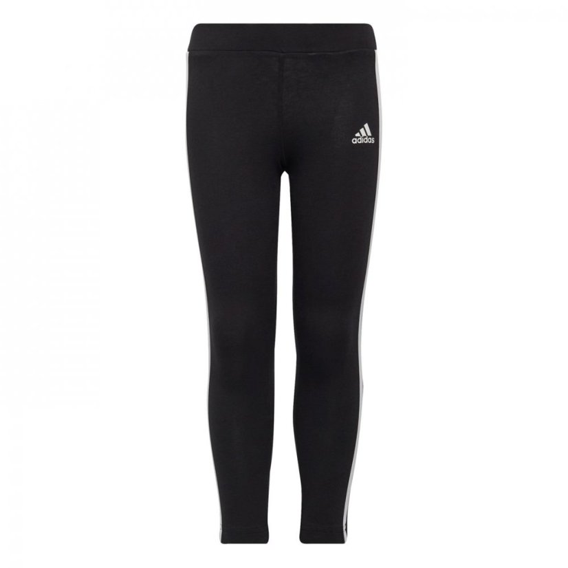 adidas Essentials 3-Stripes Leggings Infant Girls Black/White