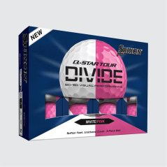 Srixon Adults Q Star Golf Balls White/Pink