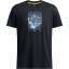 Under Armour Men's CURRY Short-Sleeve Performance T-Shirt BLACK WHITE