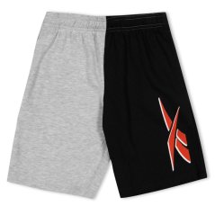 Reebok Kids' Jersey Jogger Shorts Lt Grey Heather