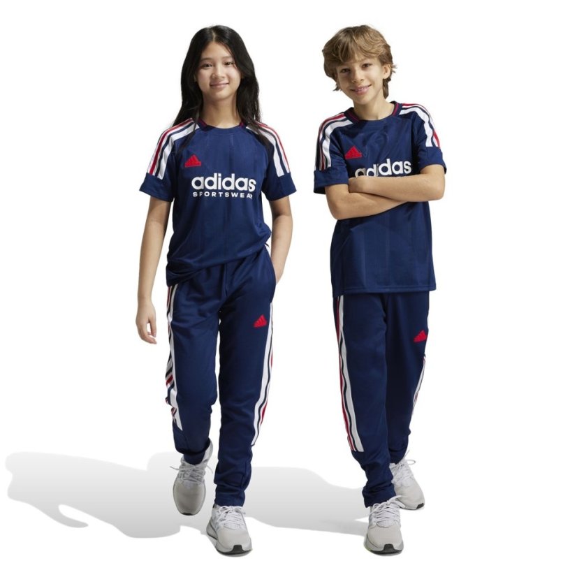 adidas House of Tiro Nations Pack Jogging Bottoms Juniors Navy