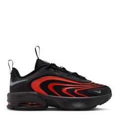 Nike Kids' Air Max Fire Trainers Black/Orange