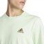 adidas Essentials Single Jersey Linear Embroidered Logo pánske tričko Green Spark SL