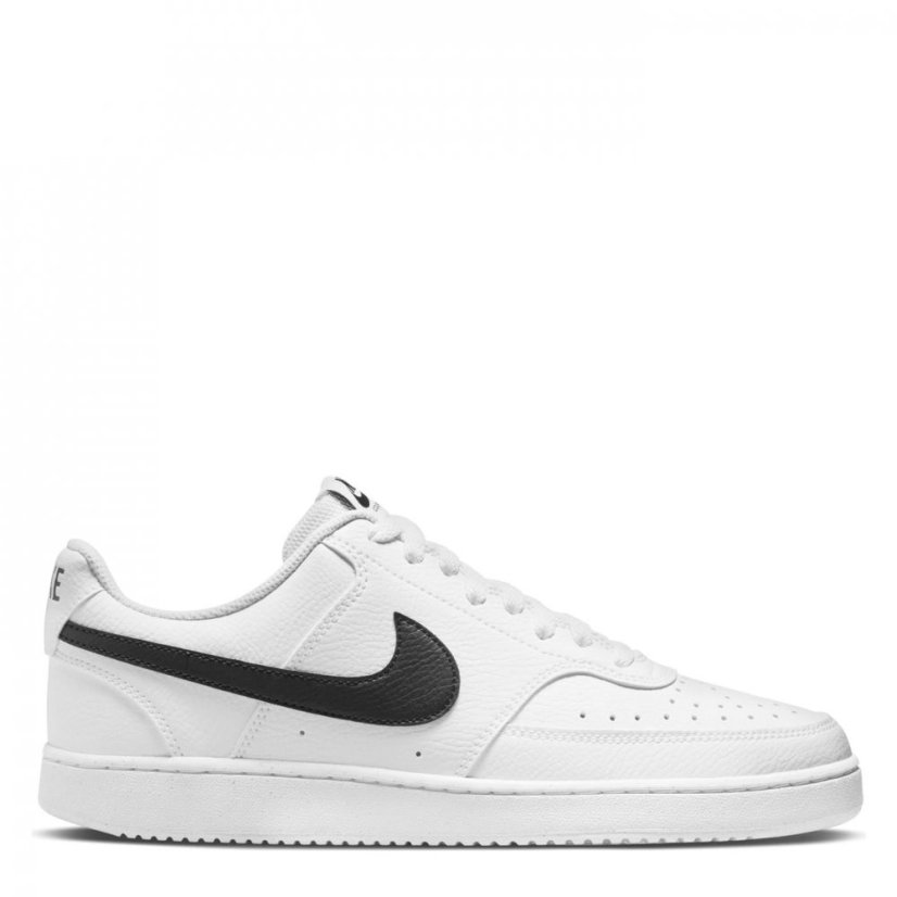 Nike Court Vision Low Trainers Mens White/Black