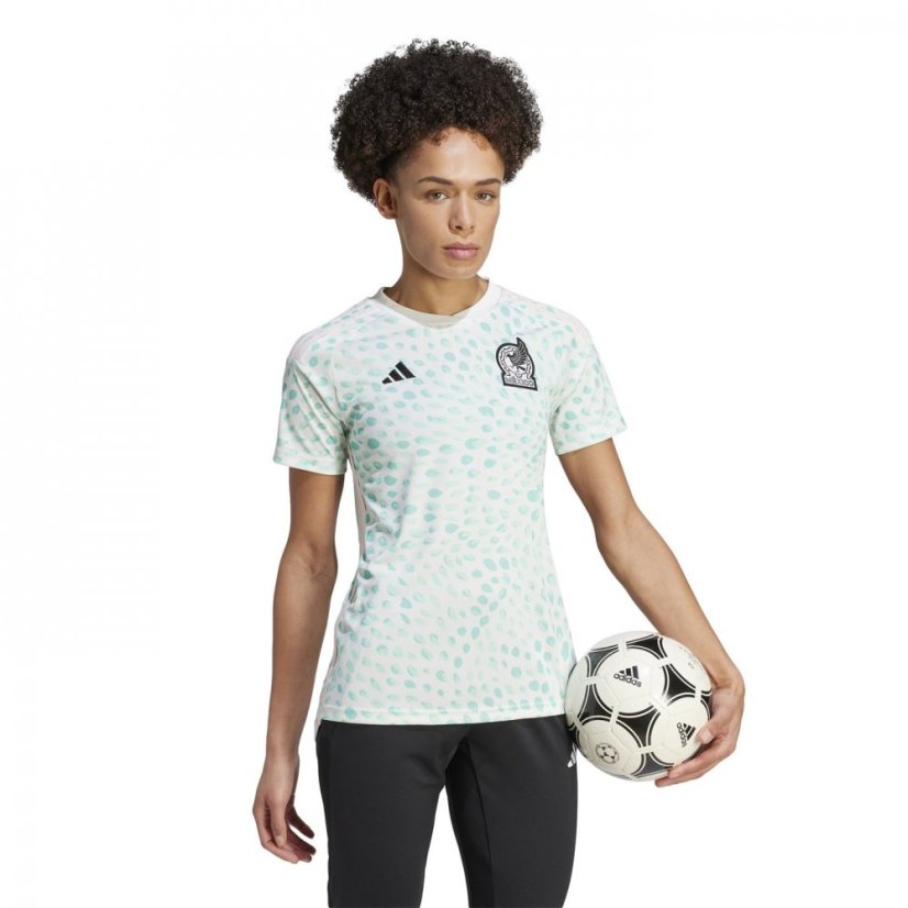 adidas Mexico Away Shirt 2023 Womens White