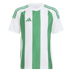 adidas Striped 24 Jersey Kids White/Green