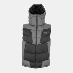 Everlast Men's Tech Heavyweight Quilted Full Zip Gilet Black