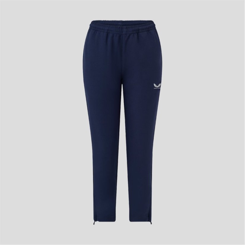 Castore Unisex Kids' Closed Hem Fleece Jogging Bottoms Peacoat