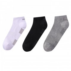 Donnay 10 pack trainer socks plus size mens White