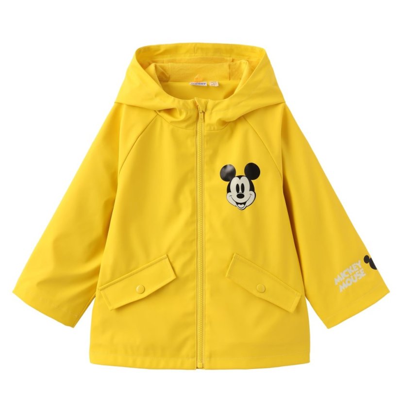 Character Kids' Disney Print Waterproof Oversized Fit Rain Anorak Mickey