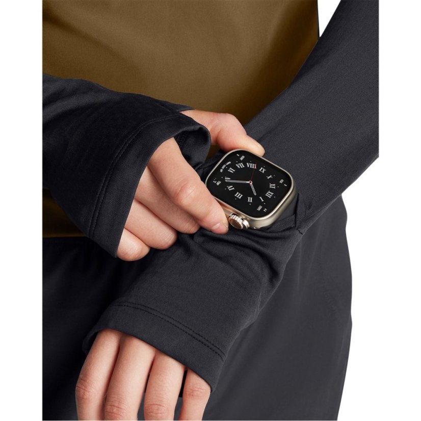 Under Armour Women's Trail Long Sleeve Performance Running Top ANTHRACITE / CO