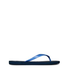 Roxy Women's Tahiti Floral Flip Flops Mood Indigo
