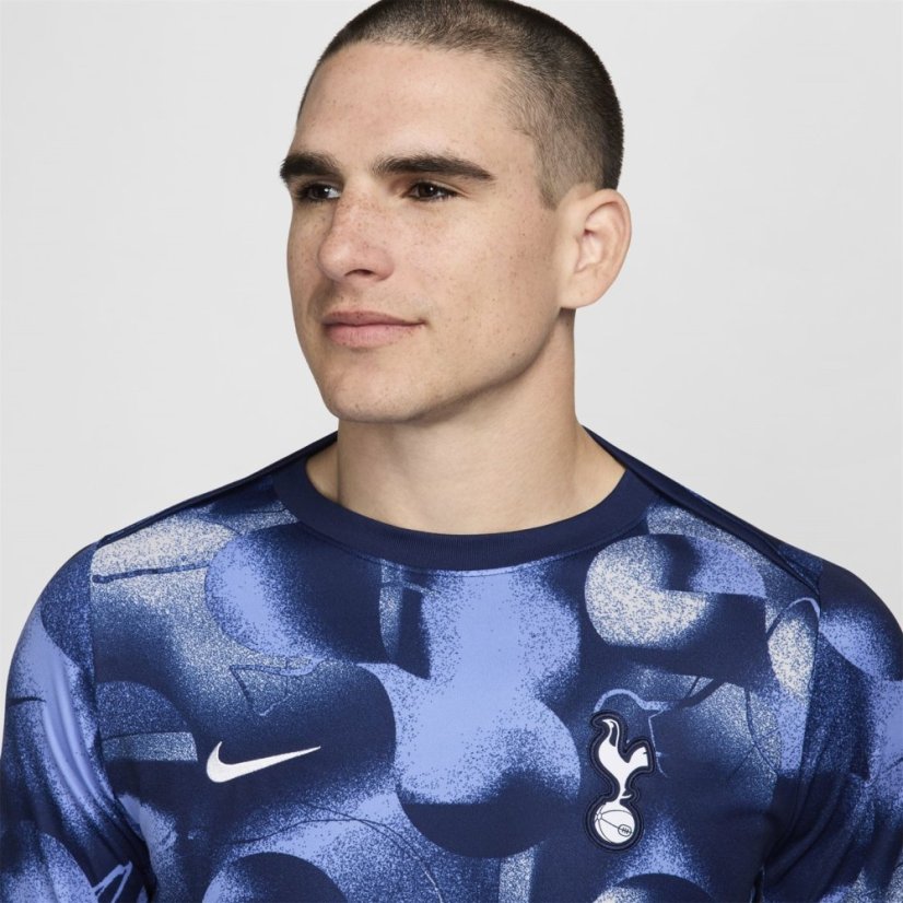 Nike Tottenham Hotspur Academy Pro Pre Match Shirt 2024 2025 Adults Blue