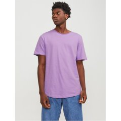 Jack and Jones Men's JJ Short-Sleeve Regular Fit T-Shirt Purple Rose